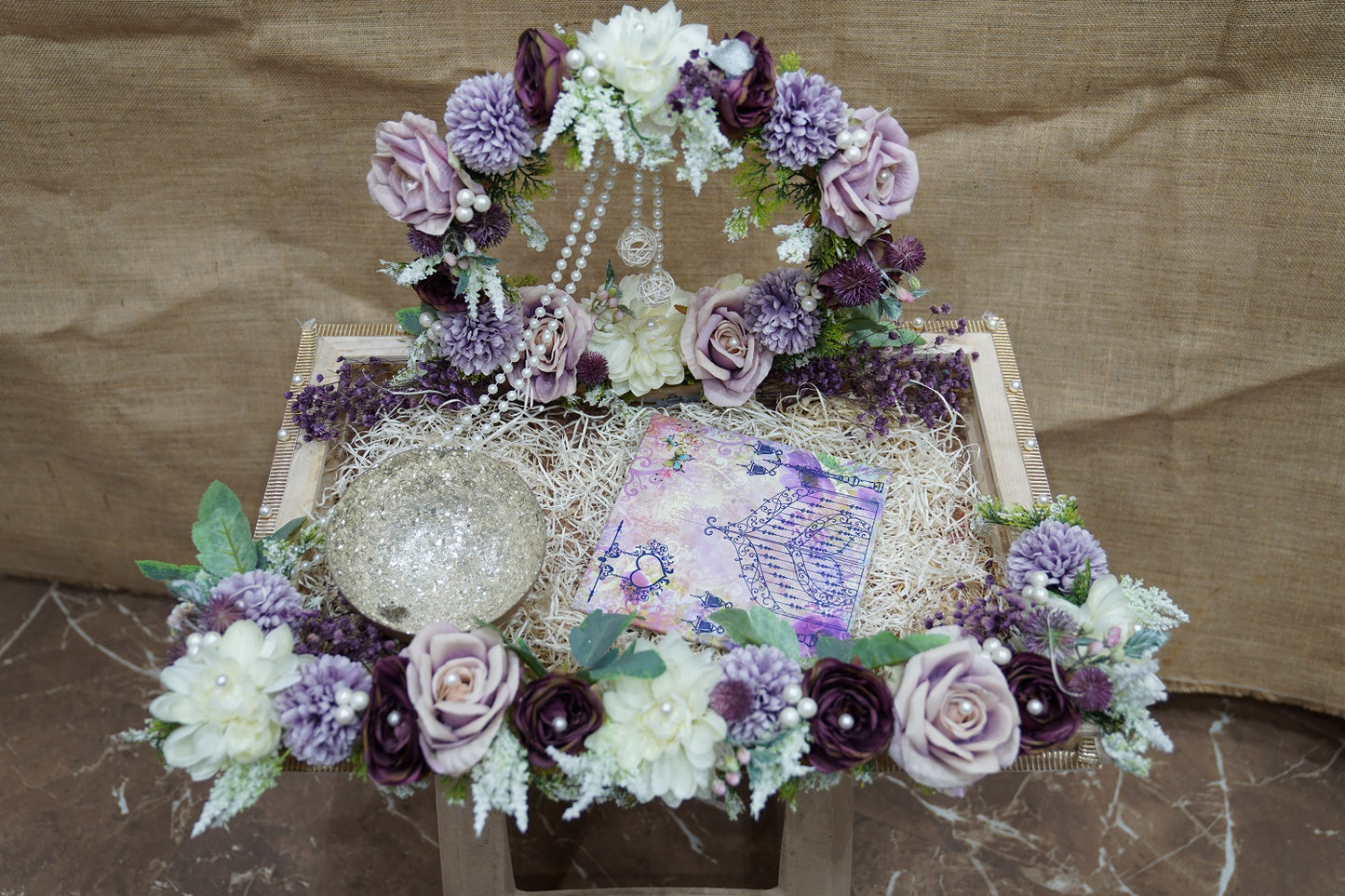 Floral Platter