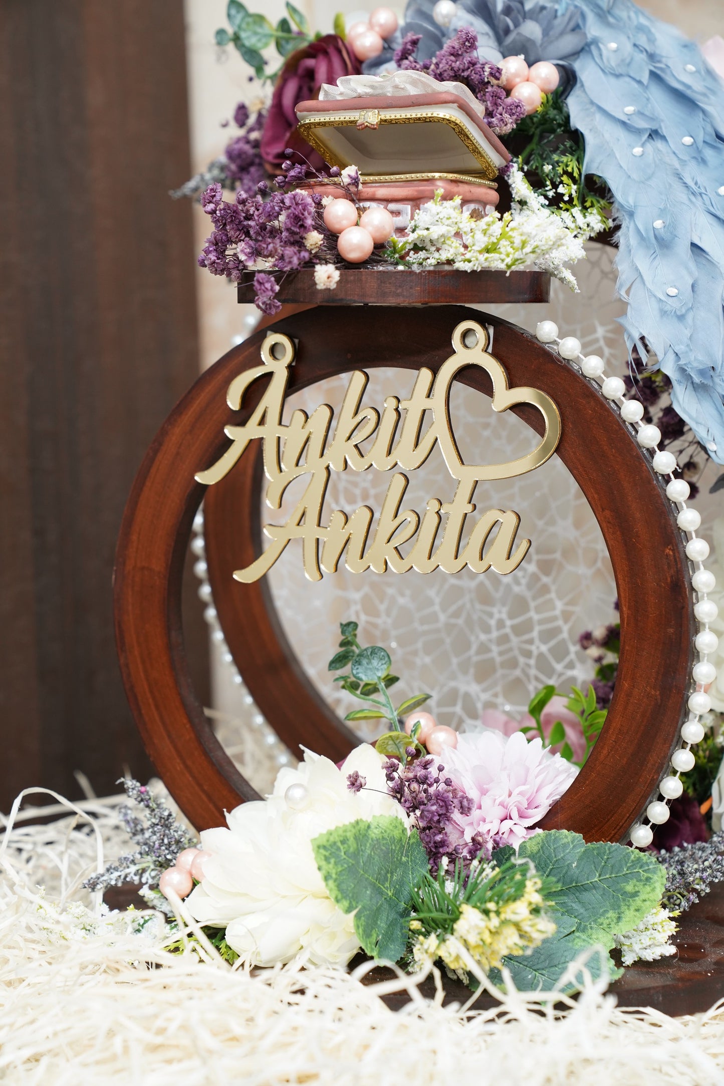 Peacock Ring Platter
